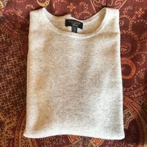 Charter Club Cashmere women’s size S crew neck long sleeve sweater